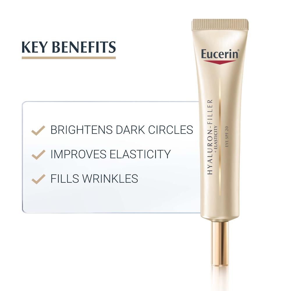 Lookfantastic Eucerin Hyaluron-Filler + Elastizität Augencreme 15 ml