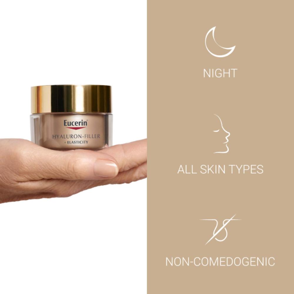 Lookfantastic Eucerin Hyaluron-Filler + Elastizität Nachtcreme 50 ml