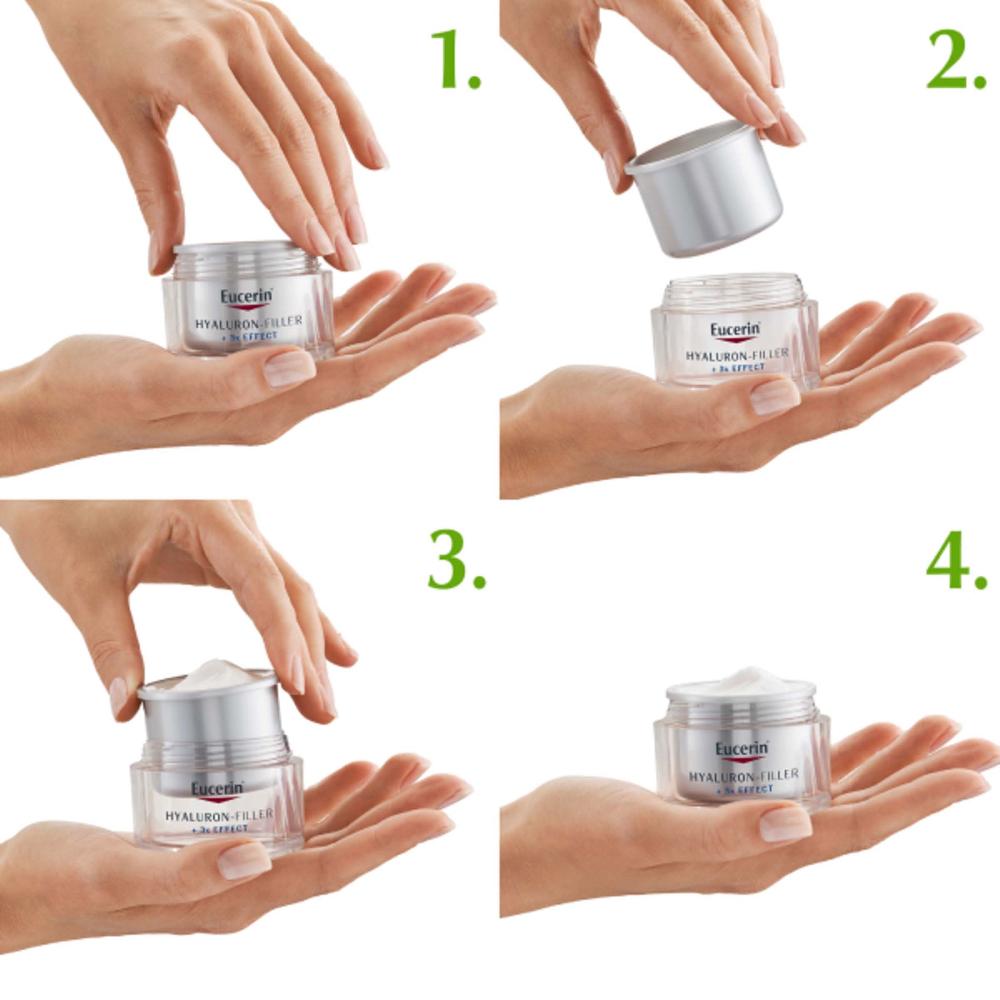 Lookfantastic Eucerin Hyaluron-Filler Nachtcreme Nachfüllpackung 50 ml