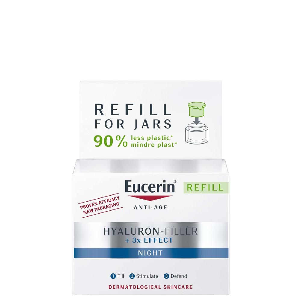 lookfantastic Eucerin Hyaluron-Filler Nachtcreme Nachfüllpackung 50 ml