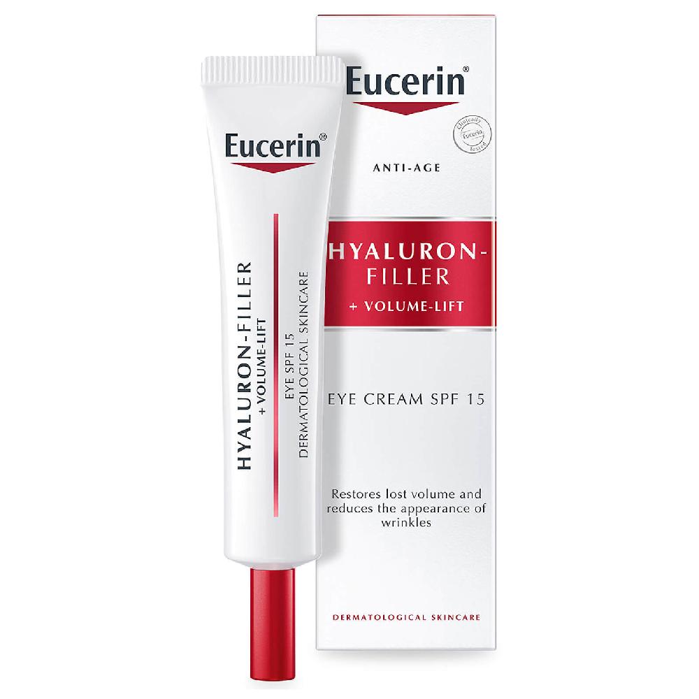 lookfantastic Eucerin® Anti-Age Volume-Filler Augencreme LSF15 UVB + UVA-Schutz (15 ml)