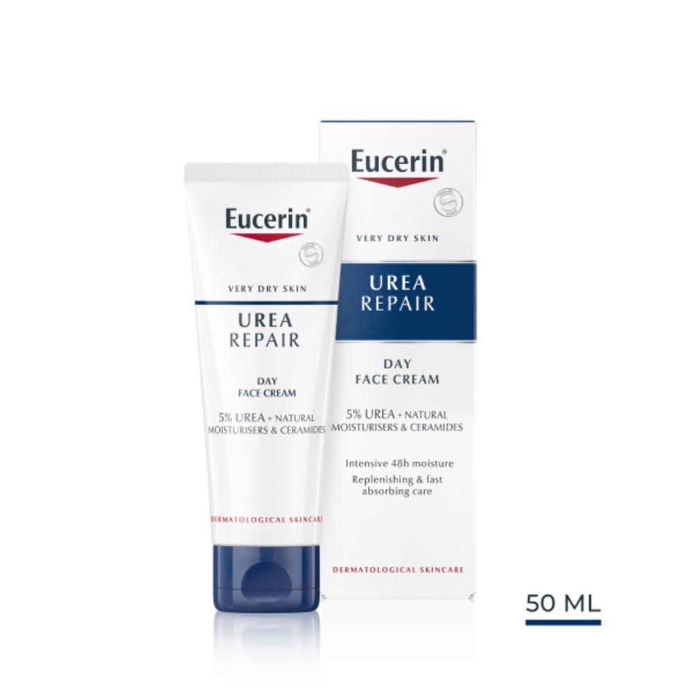 Lookfantastic Eucerin® Dry Skin Replenishing Gesichtscreme 5% Urea Mit Lactat (50ml)