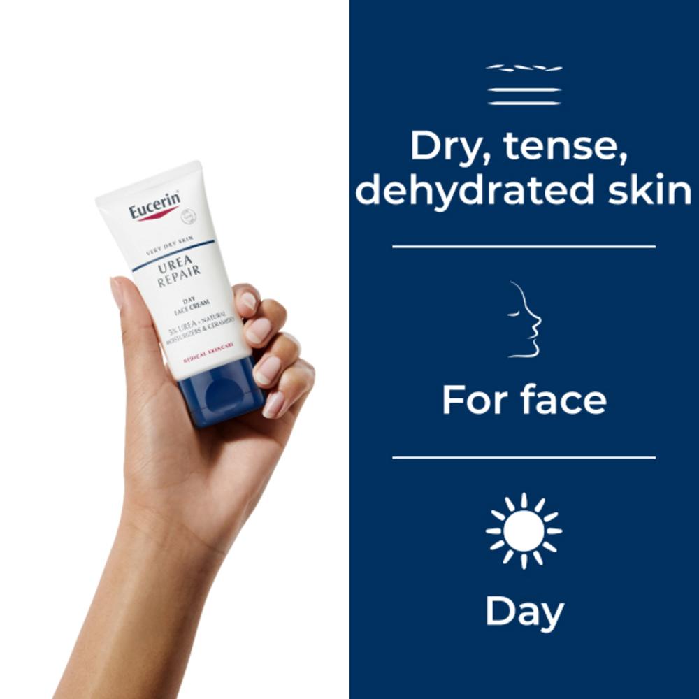 Lookfantastic Eucerin® Dry Skin Replenishing Gesichtscreme 5% Urea Mit Lactat (50ml)