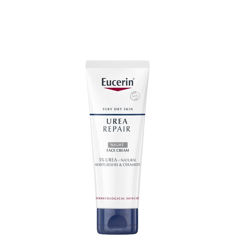 lookfantastic Eucerin® Dry Skin rückfettende Face- Creme 5% Urea mit Lactat (50 ml)