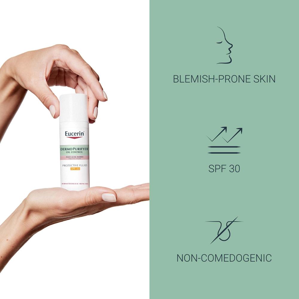 Lookfantastic Eucerin Schützende Flüssigkeit LSF 30 50 ml