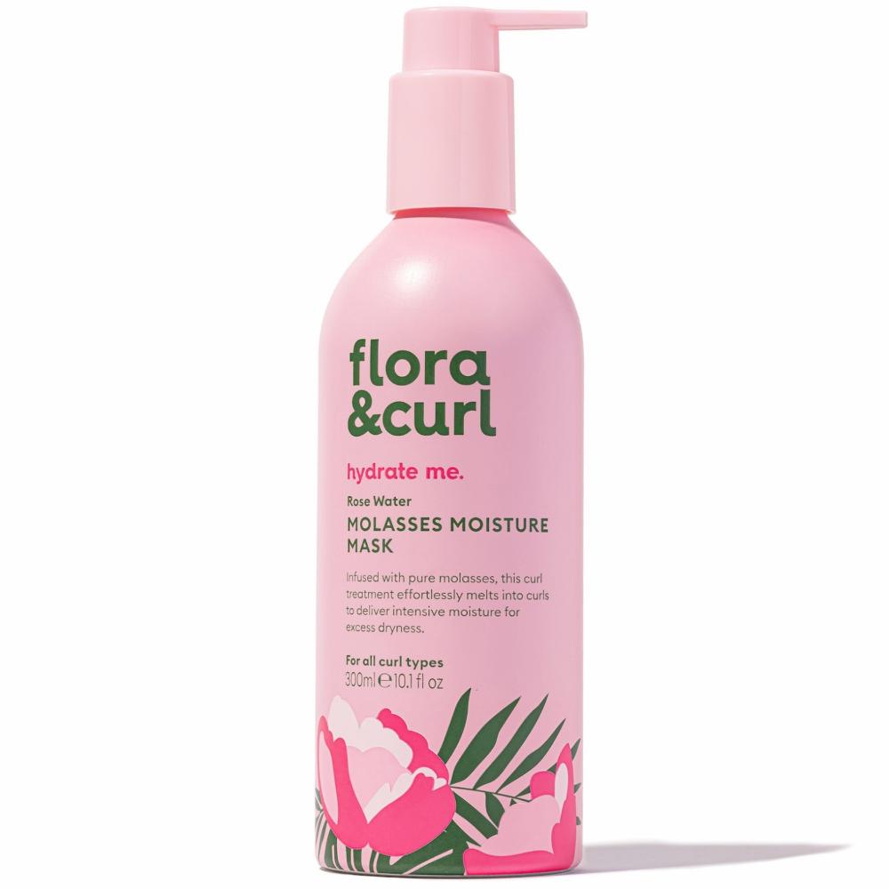 lookfantastic Flora & Curl Rose Water Molasses Moisture Mask 300ml