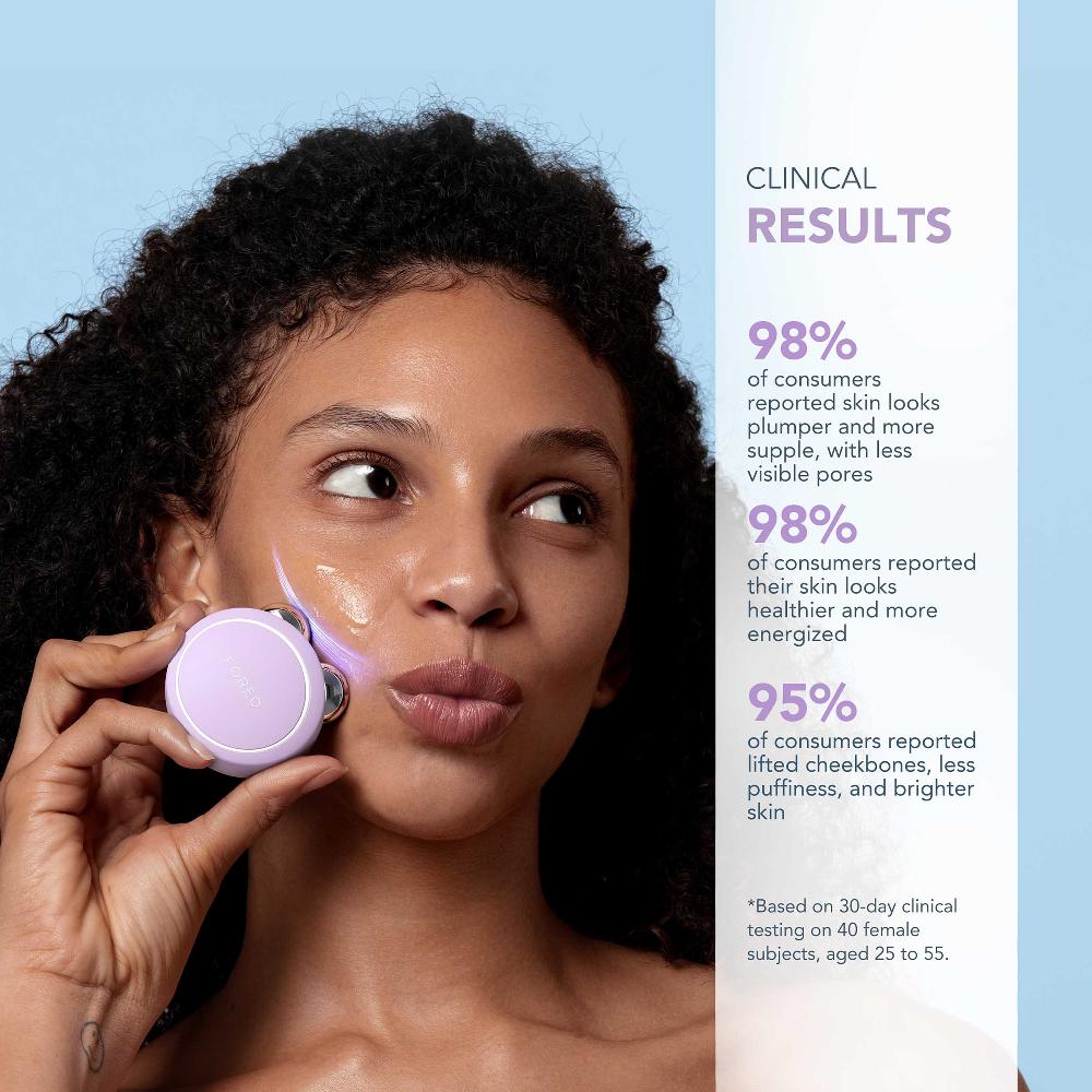 Lookfantastic FOREO Bear 2 Go Facial Toning Device - Lavender