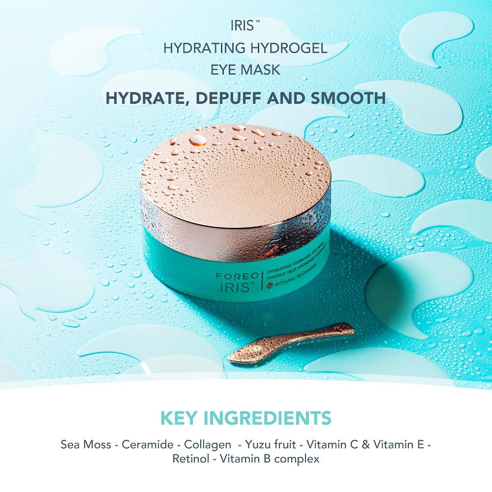 Lookfantastic FOREO IRIS Hydrating Hydrogel Eye Mask 60pcs