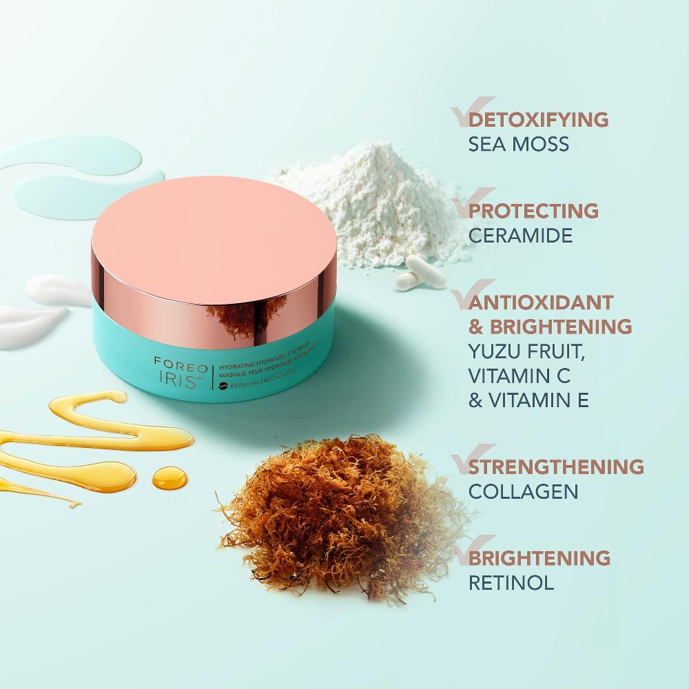 Lookfantastic FOREO IRIS Hydrating Hydrogel Eye Mask 60pcs