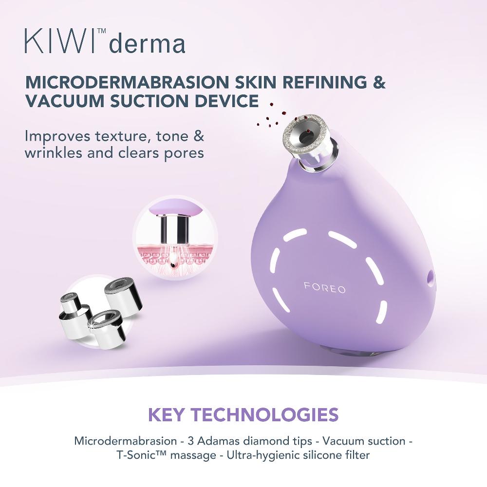 Lookfantastic FOREO KIWI Derma Rejuvenation And Detoxifying Set