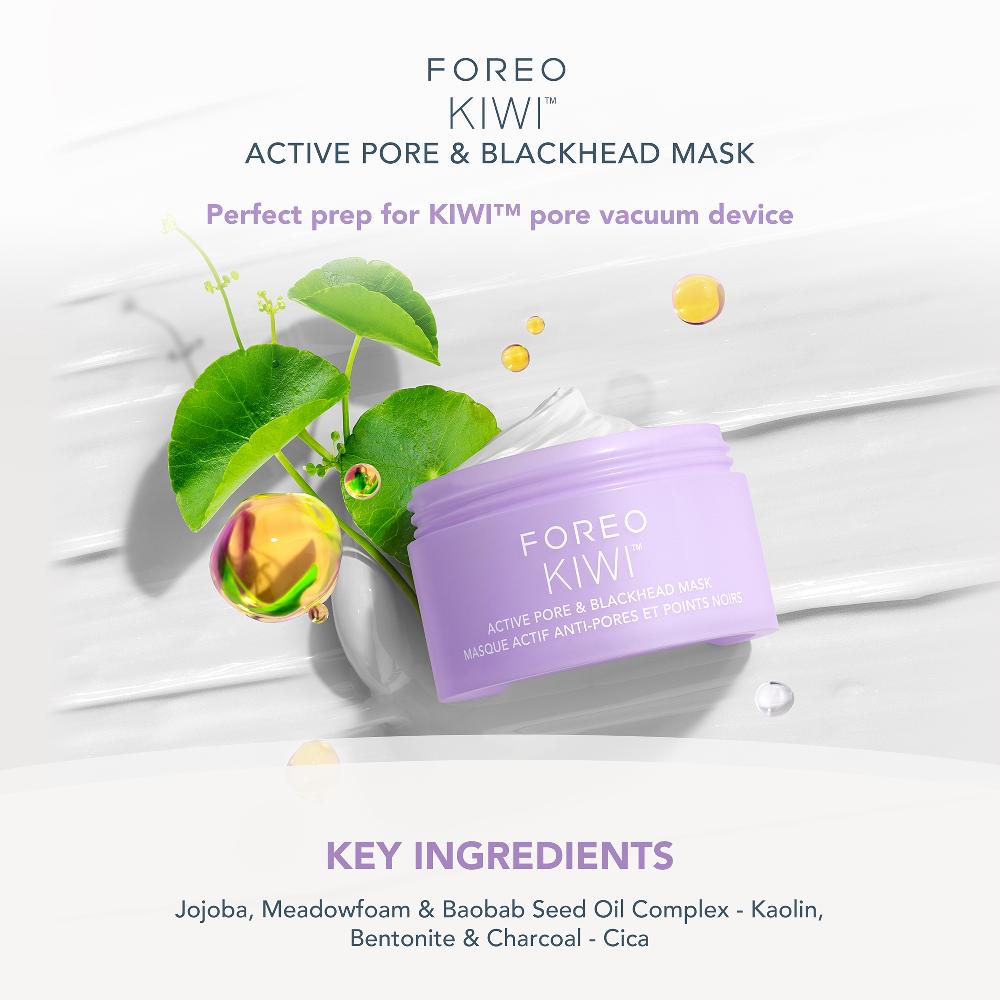 Lookfantastic FOREO KIWI Derma Rejuvenation And Detoxifying Set