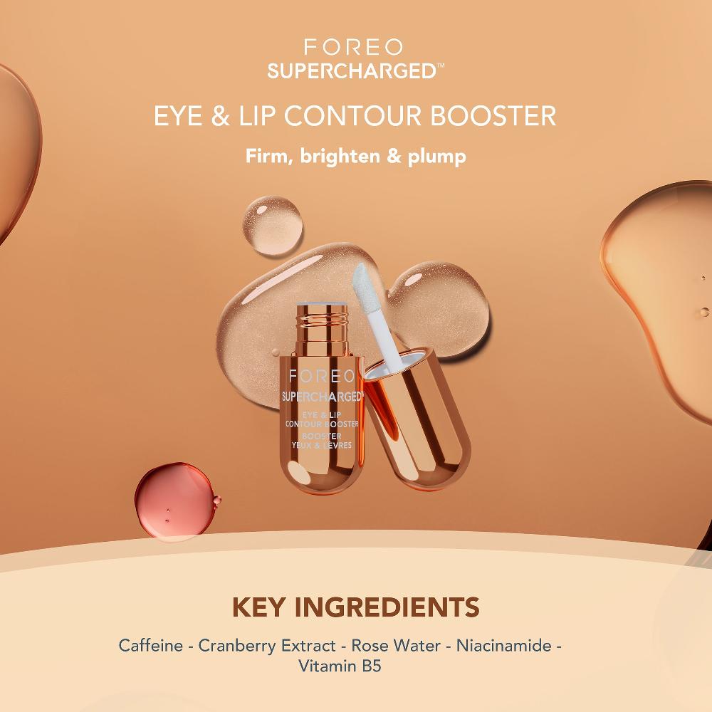 Lookfantastic FOREO Supercharged Augen- Und Lippenkontur-Booster 3 5 Ml X 3