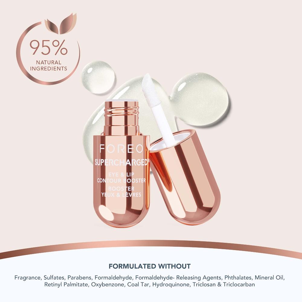 Lookfantastic FOREO Supercharged Augen- Und Lippenkontur-Booster 3 5 Ml X 3