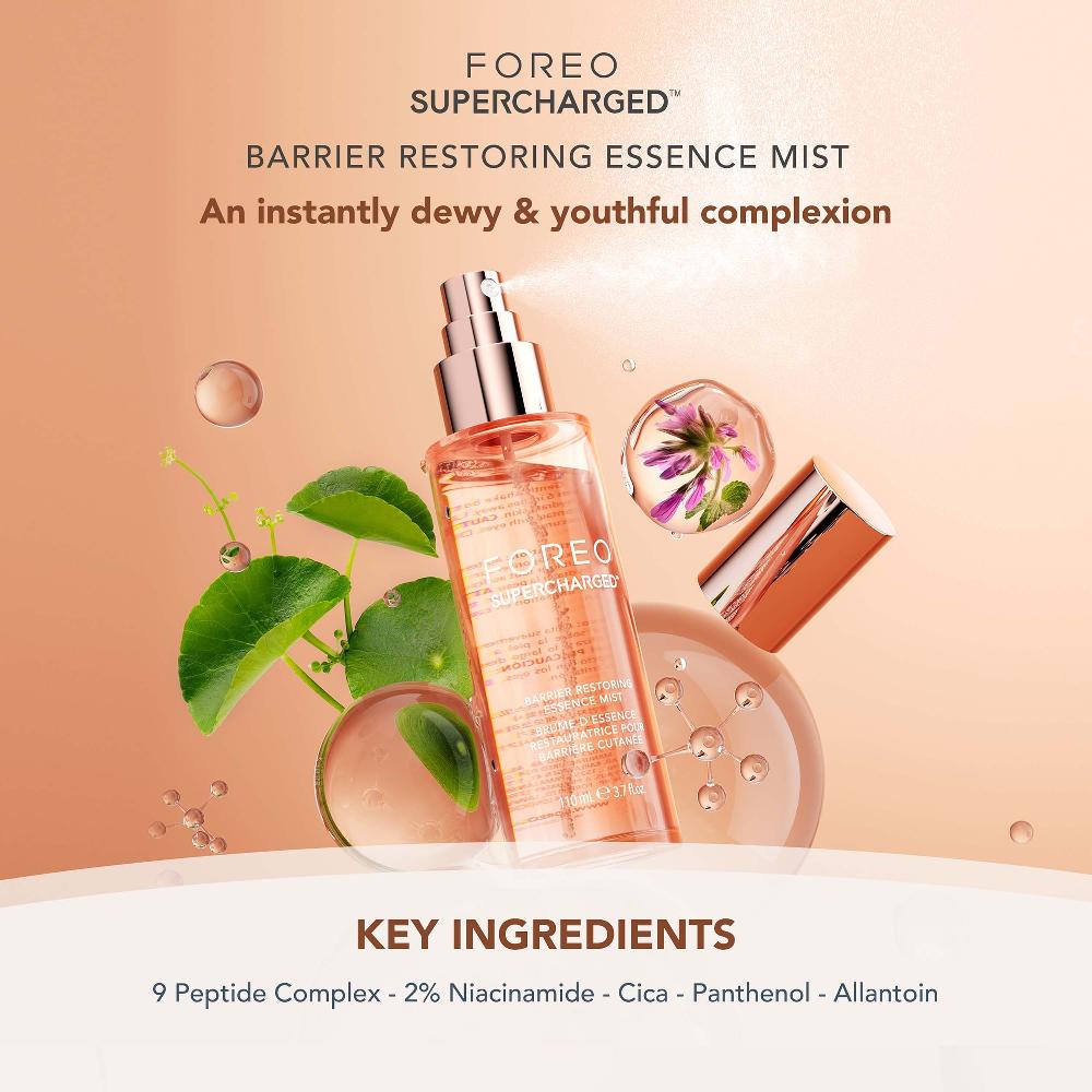 Lookfantastic FOREO SUPERCHARGED Barriere-Wiederherstellendes Essenzspray 110 ml