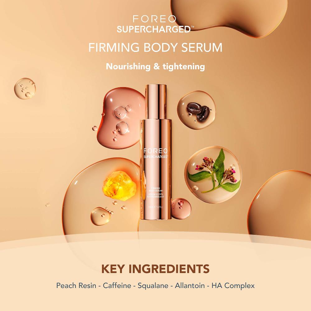Lookfantastic FOREO Supercharged Straffendes Körperserum 100 ml