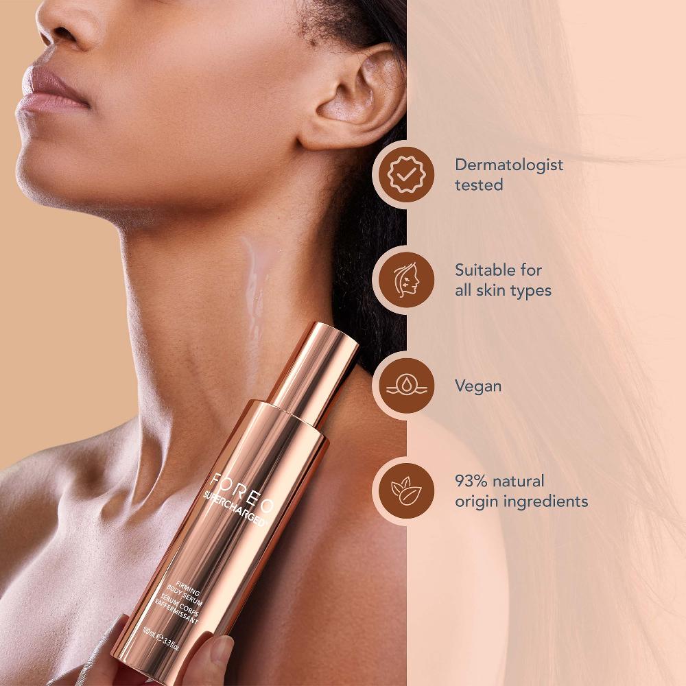 Lookfantastic FOREO Supercharged Straffendes Körperserum 100 ml