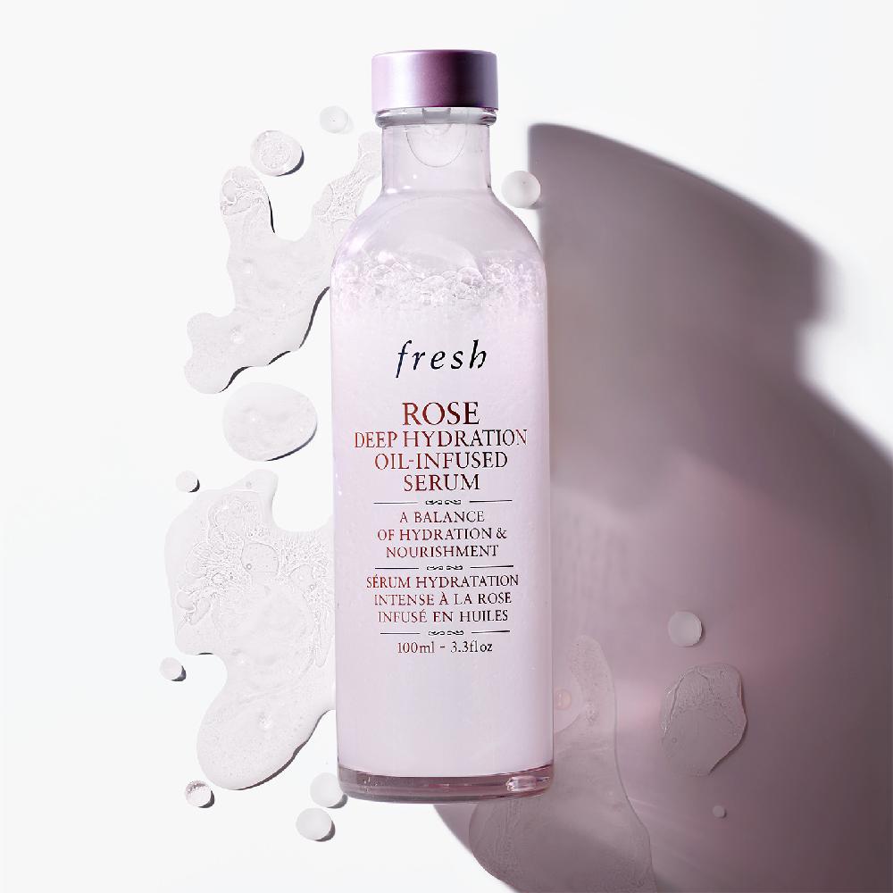Lookfantastic Fresh Rose Deep Hydration Oil-Infused Serum 100ml