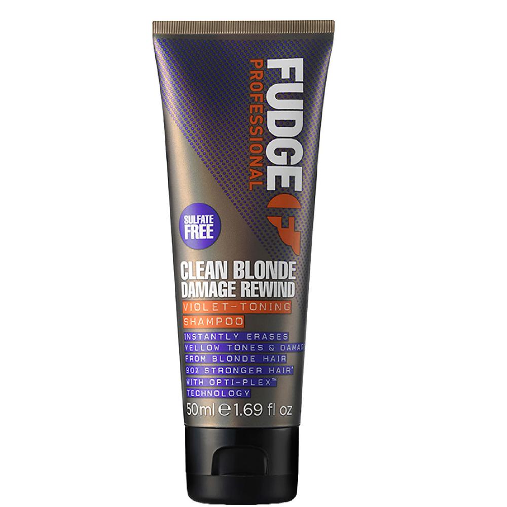 lookfantastic Fudge Clean Blonde Damage Rewind Shampoo 50 ml
