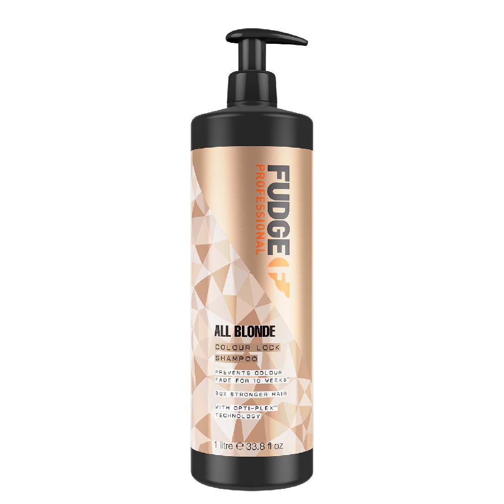 lookfantastic Fudge Professional All Blonde Farbversiegelndes Shampoo 1000 ml