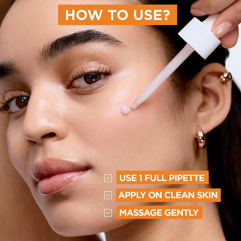 Lookfantastic Garnier 3.5% Vitamin C Niacinamide Salicylic Acid Brightening And Anti Dark Spot Serum 30ml