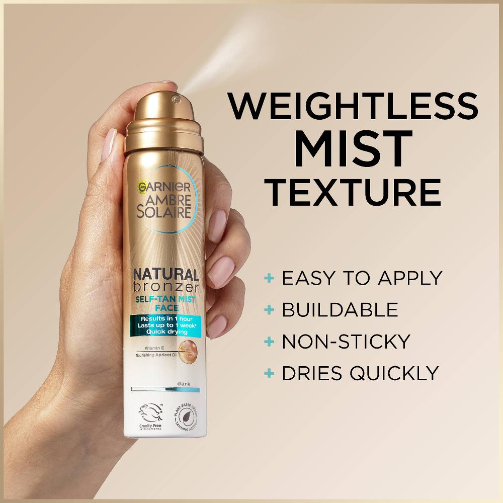 Lookfantastic Garnier Ambre Solaire No Streaks Bronzer Body Mist - Original (150ml)