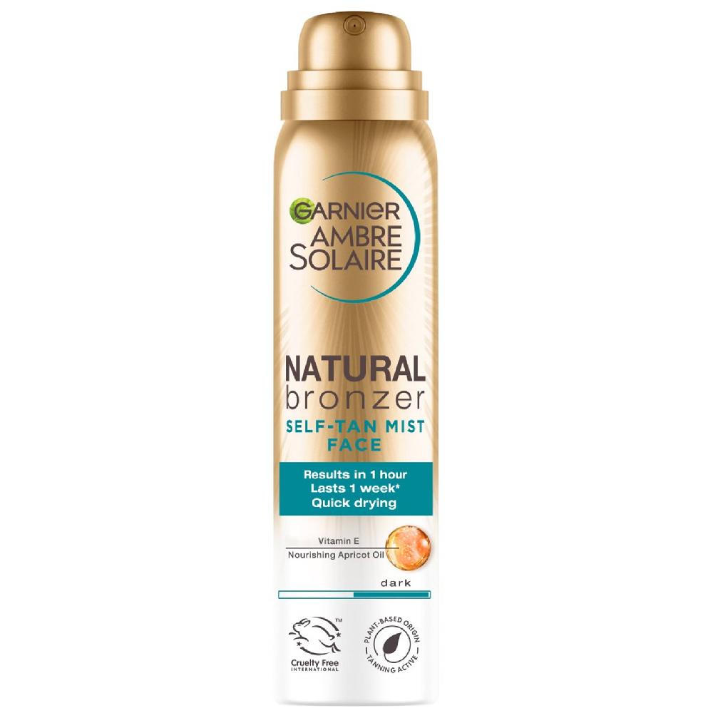 lookfantastic Garnier Ambre Solaire No Streaks Bronzer Face Mist Spray - Original (75ml)