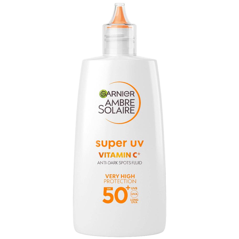 lookfantastic Garnier Ambre Solaire Super-UV Vitamin-C-Gesichtsfluid für den täglichen Gebrauch LSF 50+ 40 ml