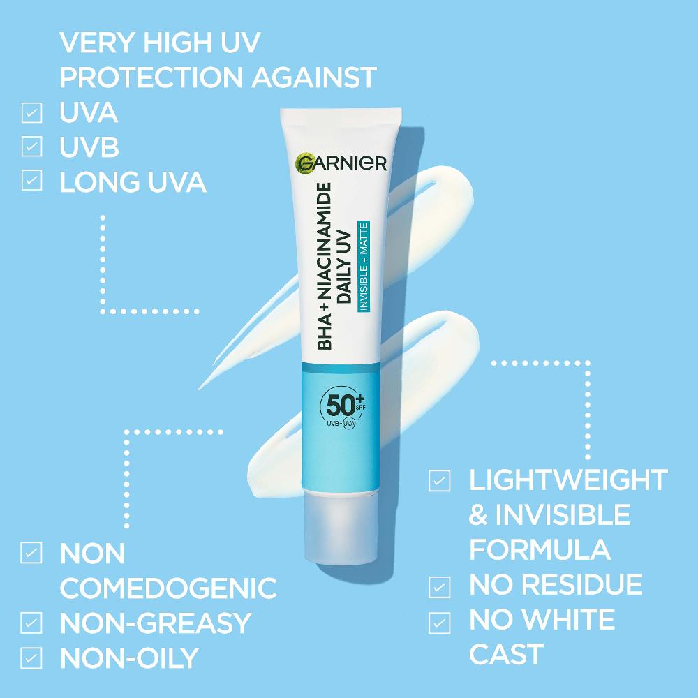 Lookfantastic Garnier Beta-Hydroxy-Säure + Nicotinamid Täglich UV 50 ml
