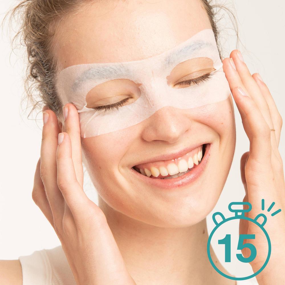 Lookfantastic Garnier Hyaluronsäure Und Kokoswasser Feuchtigkeitsspendende Aufpolsternde Augentuchmaske 6 g