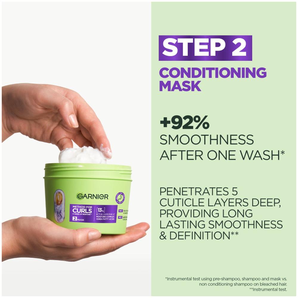 Lookfantastic Garnier Method For Curls Mask Up To 1 Week Of Moisture 370ml