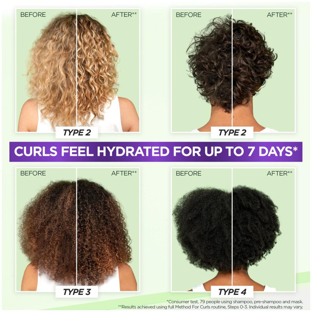 Lookfantastic Garnier Method For Curls Shampoo Up To 72H Moisture And Definition 200ml