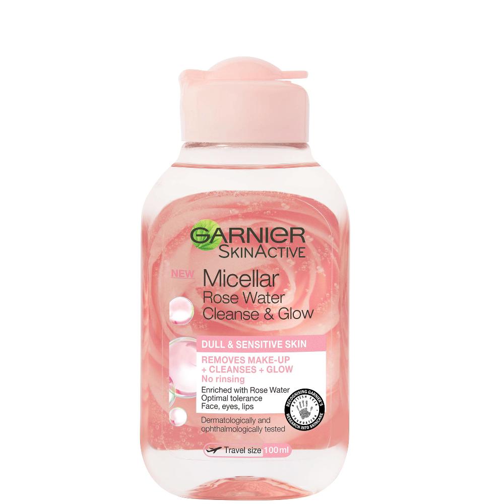 lookfantastic Garnier Micellar Rose Water Cleanse & Glow 100 ml