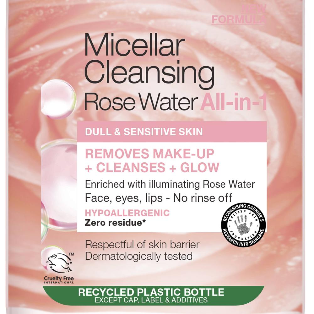 Lookfantastic Garnier Mizellen-Rosen-Reinigungswasser 700ml