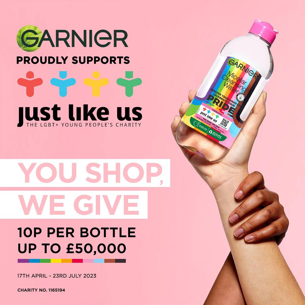 Lookfantastic Garnier Mizellenwasser Gesichtsreinigung Und Make-up-Entferner Für Empfindliche Haut 400 ml