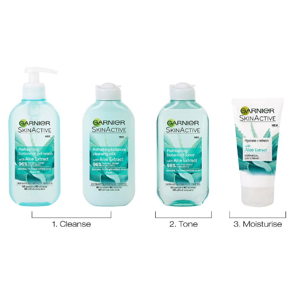 Lookfantastic Garnier Natural Aloe Extract Toner Für Normale Haut 200 ml