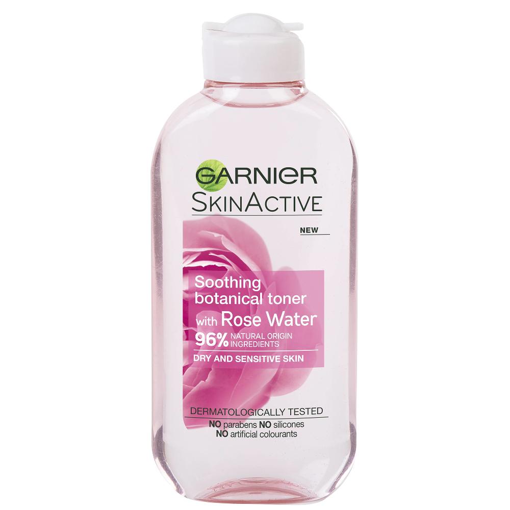 lookfantastic Garnier Natural Rose Water Toner for Sensitive Skin 200 ml