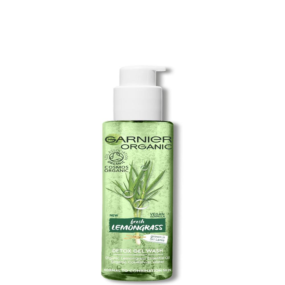 lookfantastic Garnier Organic Zitronengrass Gel-Waschlotion 150 ml