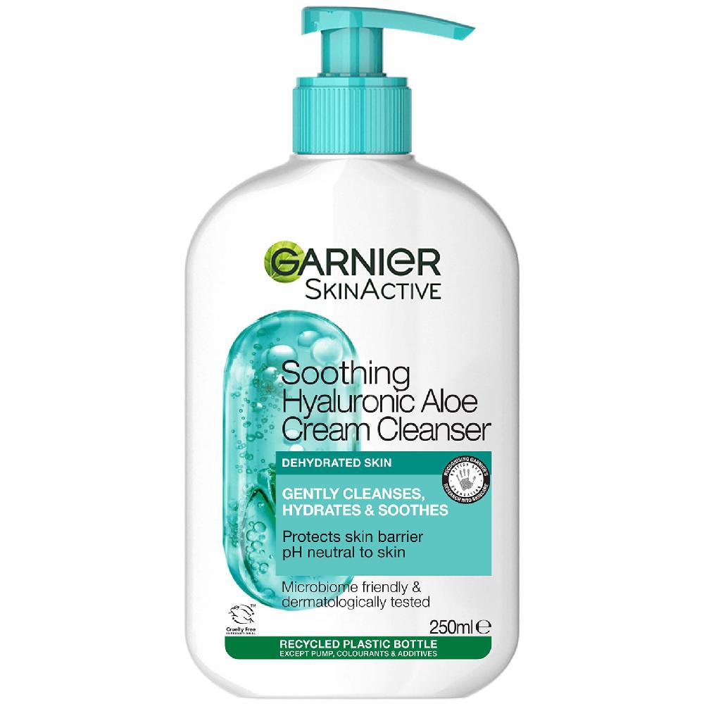 lookfantastic Garnier Skin Active Hyaluronic Aloe Glättende Creme Gesichtsreinigung 250 ml