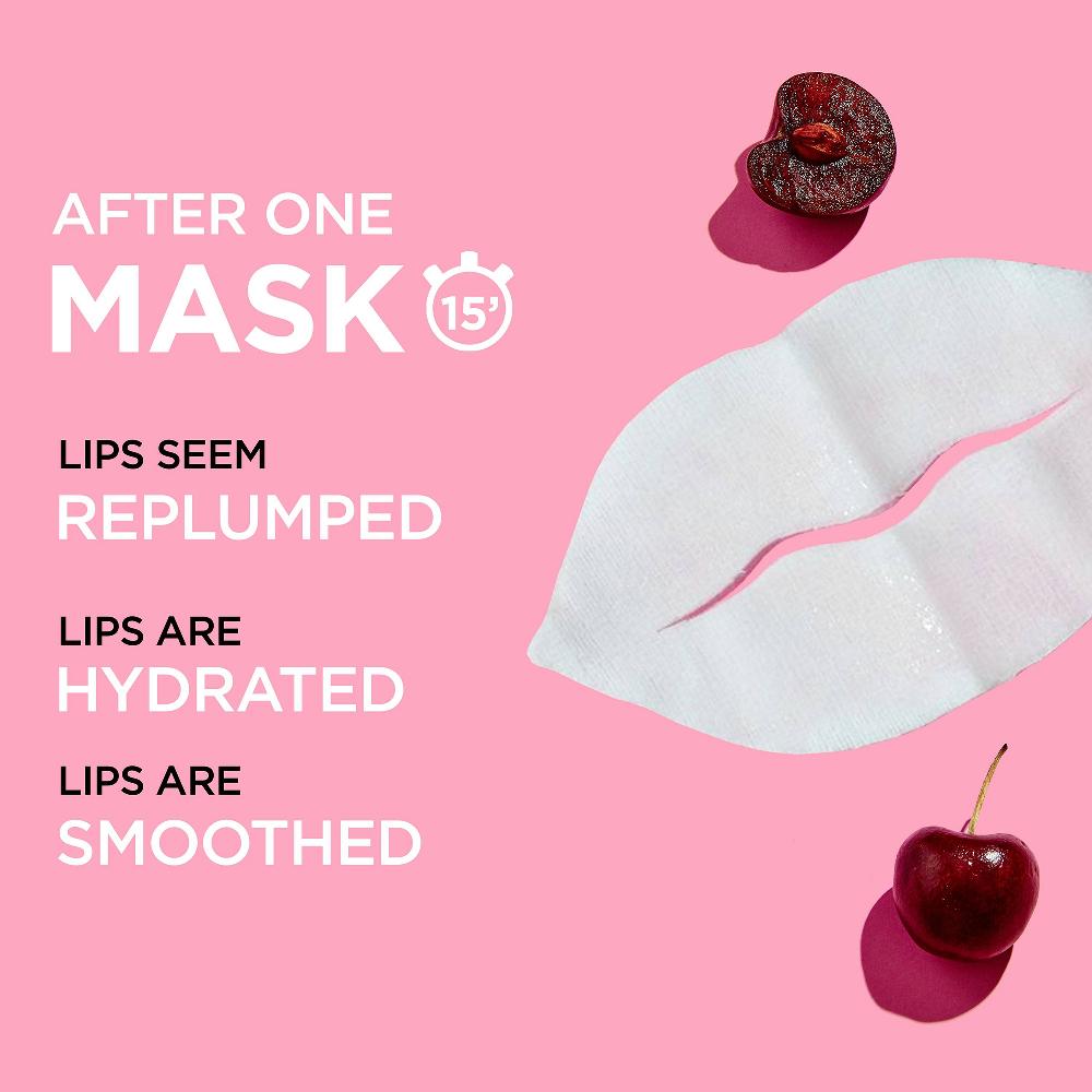 Lookfantastic Garnier SkinActive Feuchtigkeitsbombe Kirsche Lippenmaske 5 g