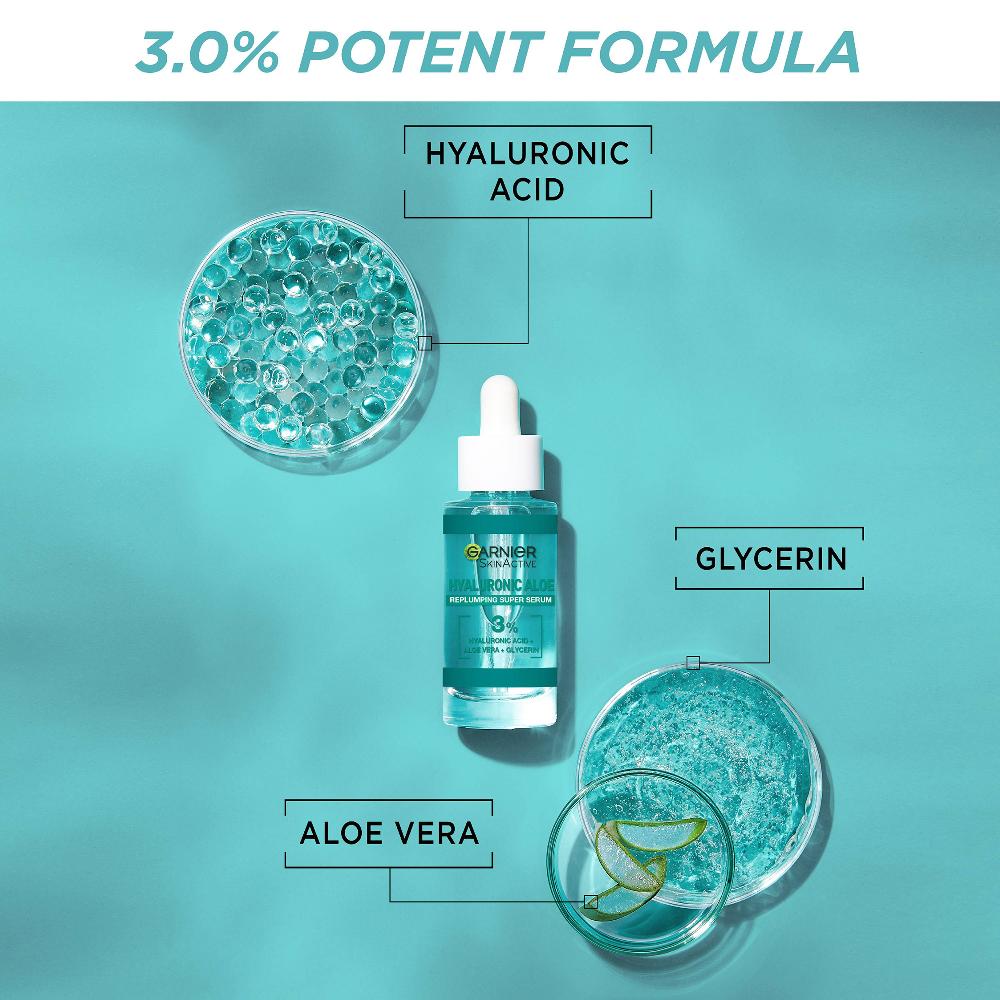 Lookfantastic Garnier SkinActive Hyaluron-Aloe Super-Serum – 30 ml