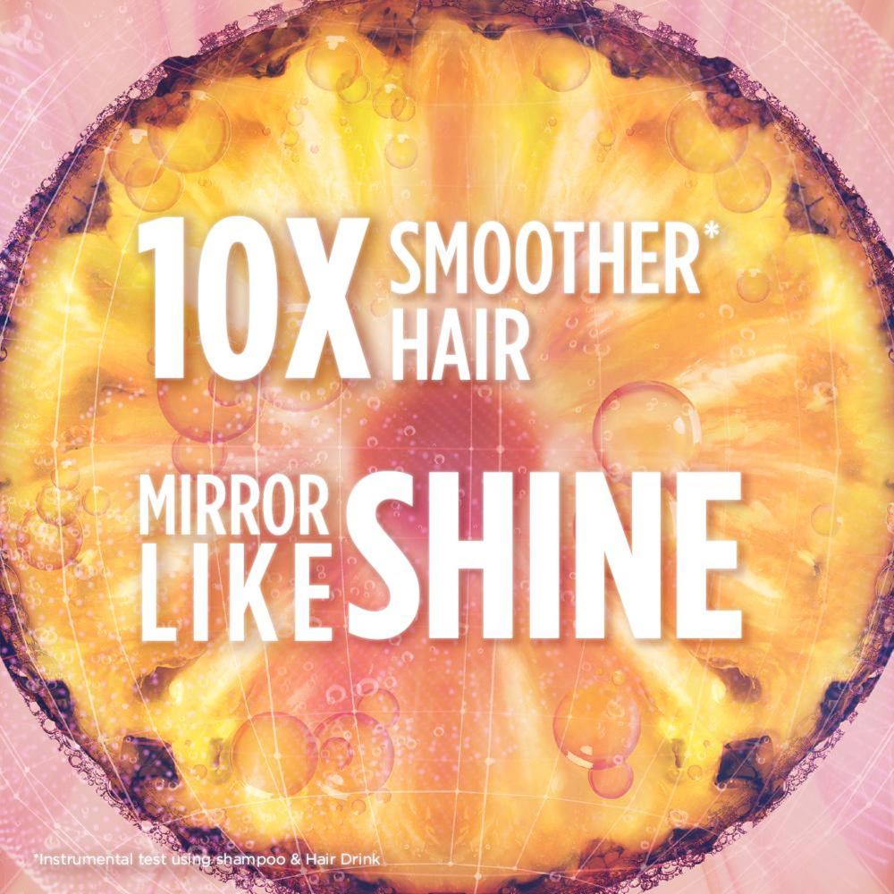 Lookfantastic Garnier Ultimate Blends Glowing Lengths Ananas Flüssige Haar-Drink-Spülung Für Langes Stumpfes Haar 200 ml