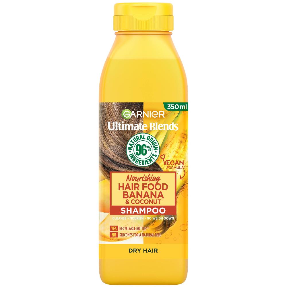 lookfantastic Garnier Ultimate Blends Nourishing Hair Food Bananen-Shampoo für Trockenes Haar 350 ml