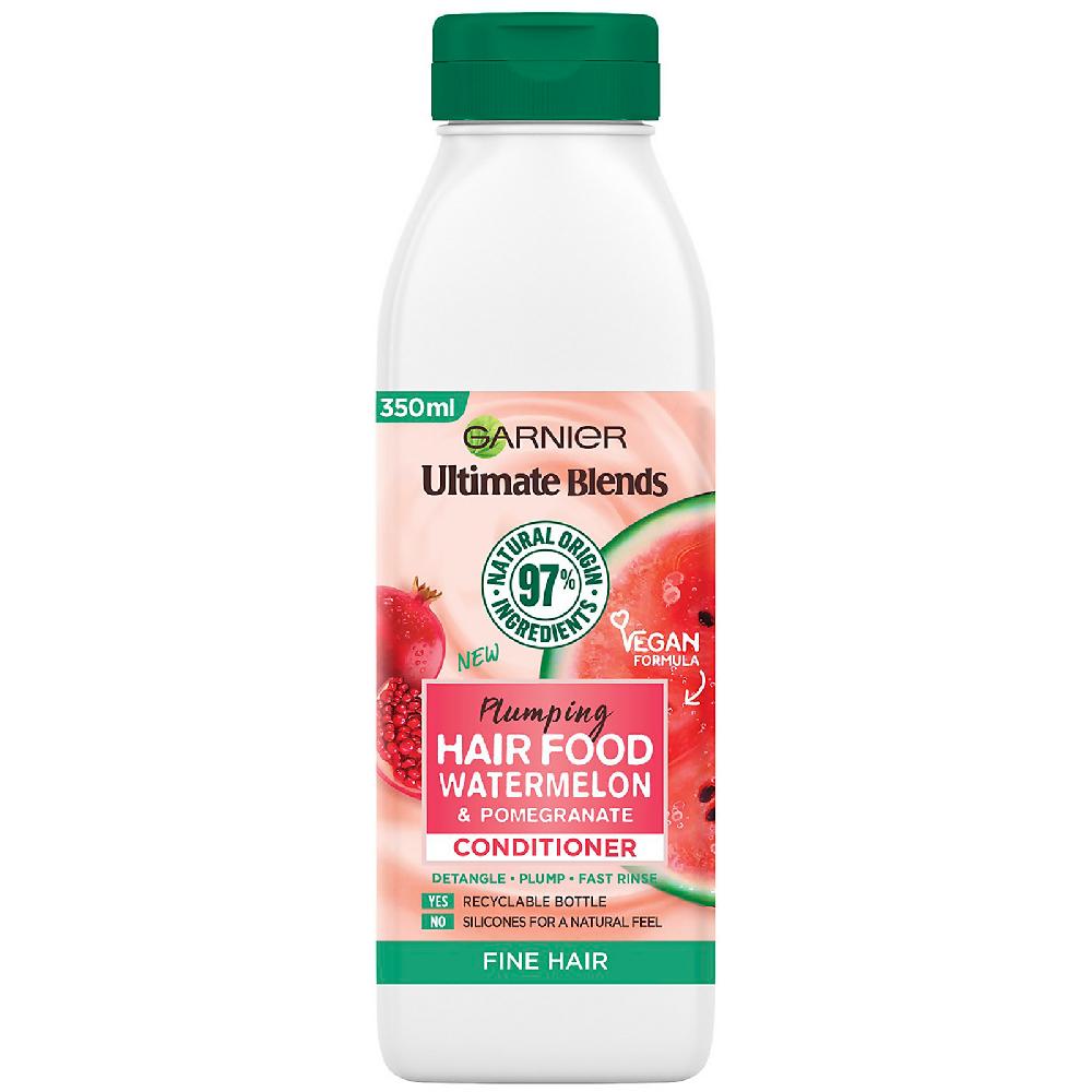 lookfantastic Garnier Ultimate Blends Plumping Hair Food Wassermelonen-Spülung 350 ml