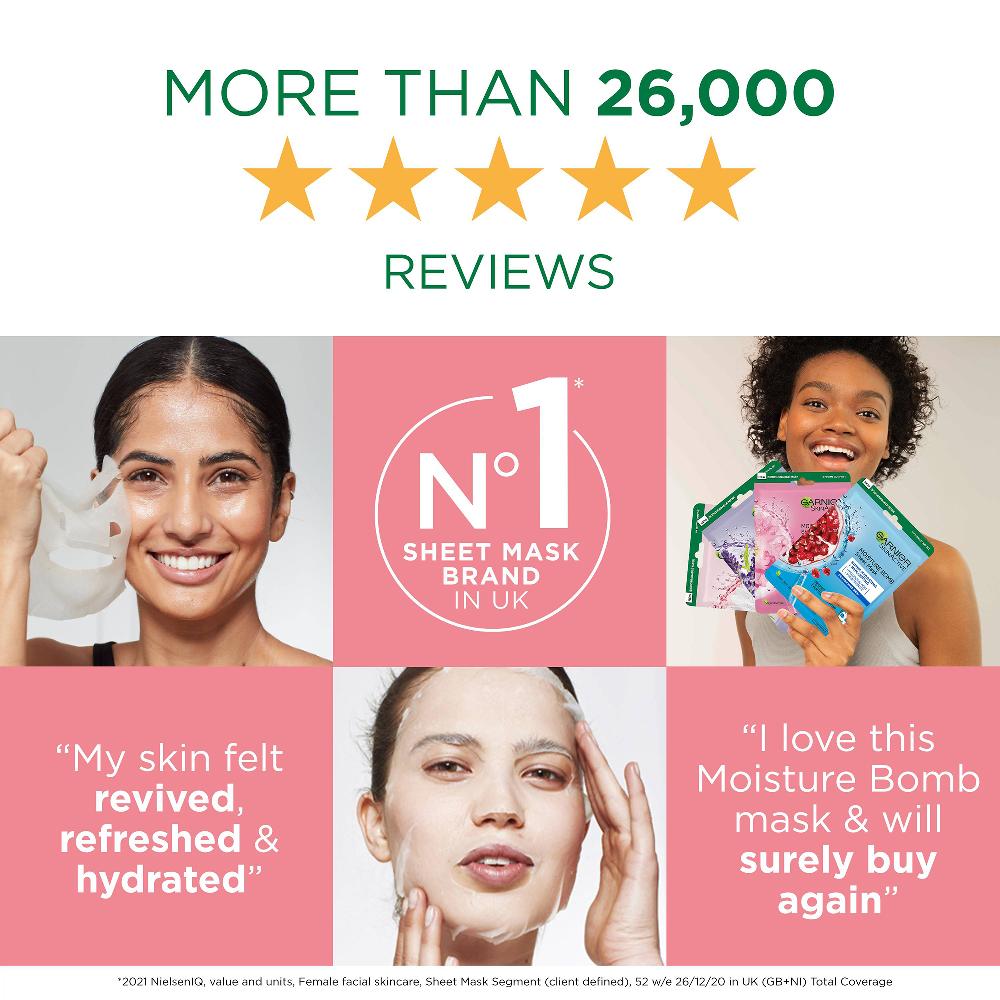 Lookfantastic Garnier Ultralift Anti Ageing Face Sheet Mask