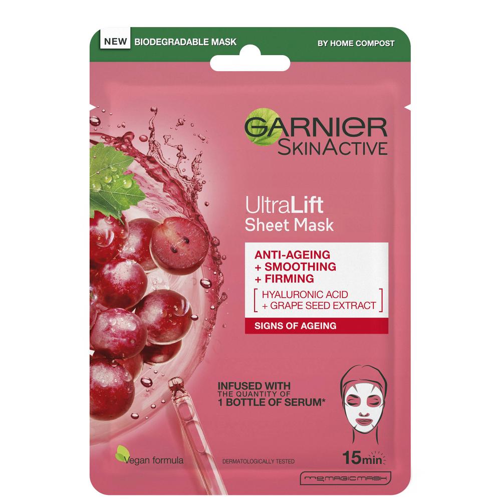 lookfantastic Garnier Ultralift Anti Ageing Face Sheet Mask