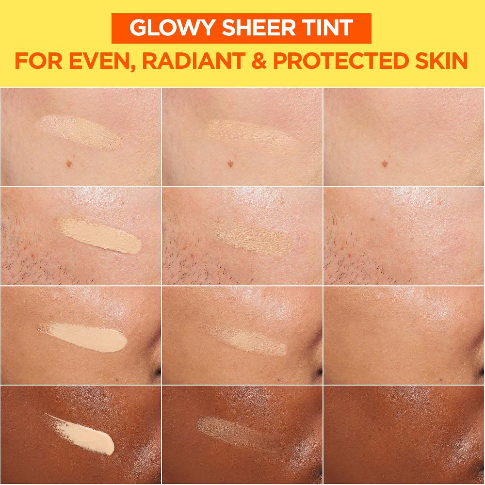 Lookfantastic Garnier Vitamin C Täglich UV Aufhellendes Fluid Unsichtbarer LSF 50+ 40 ml