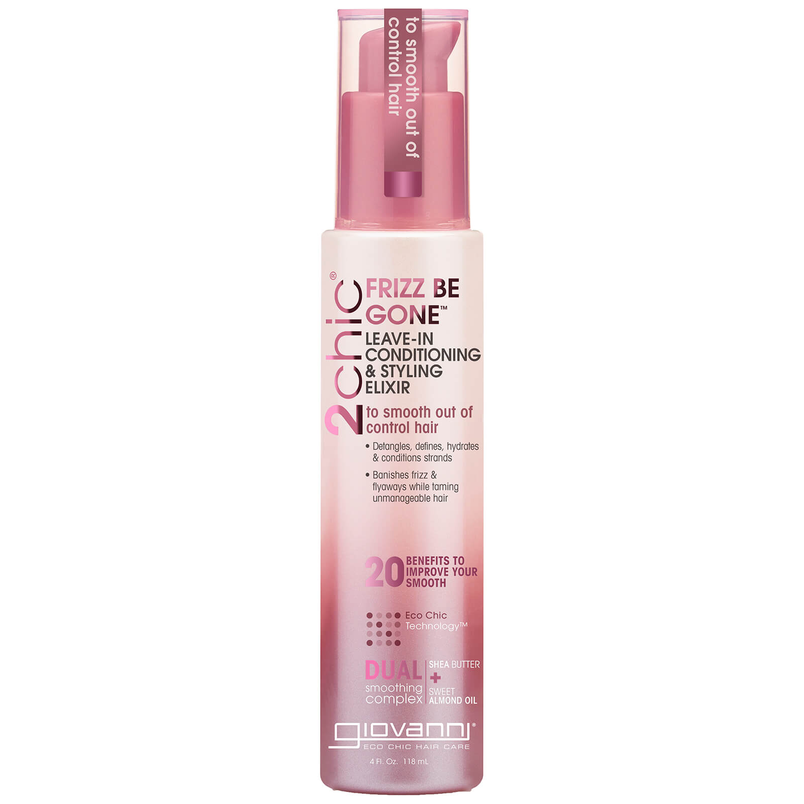 lookfantastic Giovanni 2chic Frizz Be Gone Leave-In Conditioner 118 ml