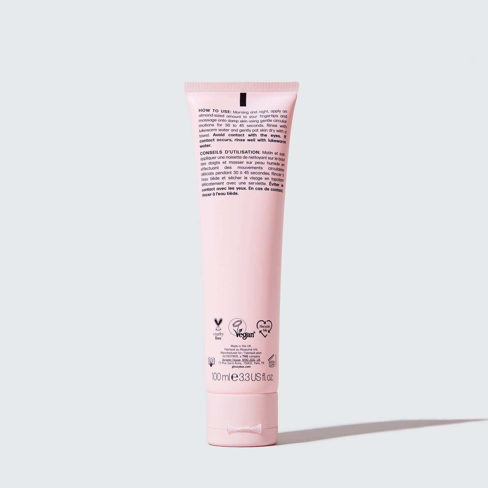 Lookfantastic GLOSSYBOX Purifying Charcoal Cleanser 100ml