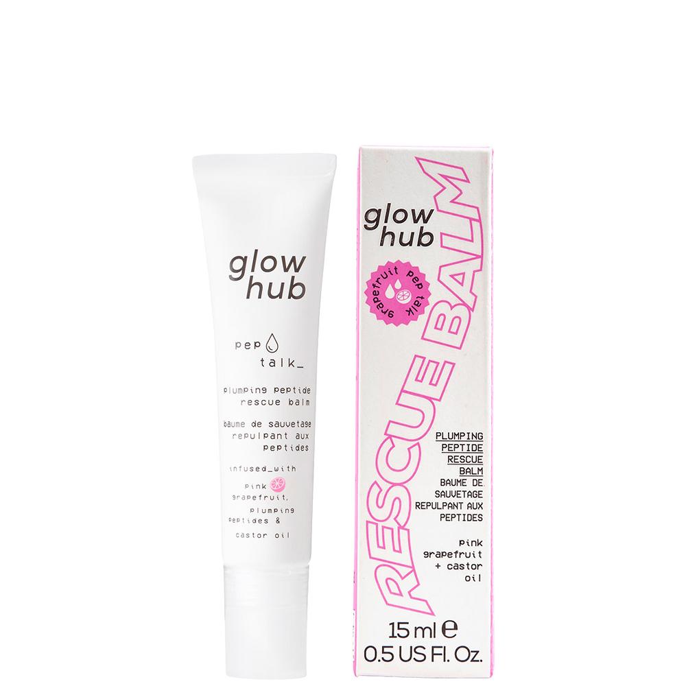 lookfantastic Glow Hub Pep Talk Lip Plumping Peptide Rescue Balm - Grapefruit 15ml