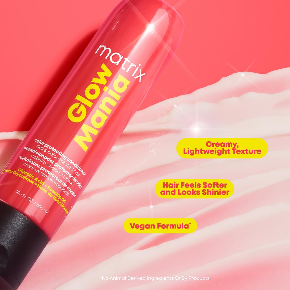 Lookfantastic Glow Mania Colour Protecting Shampoo Conditioner & Mask Trio For Coloured Hair